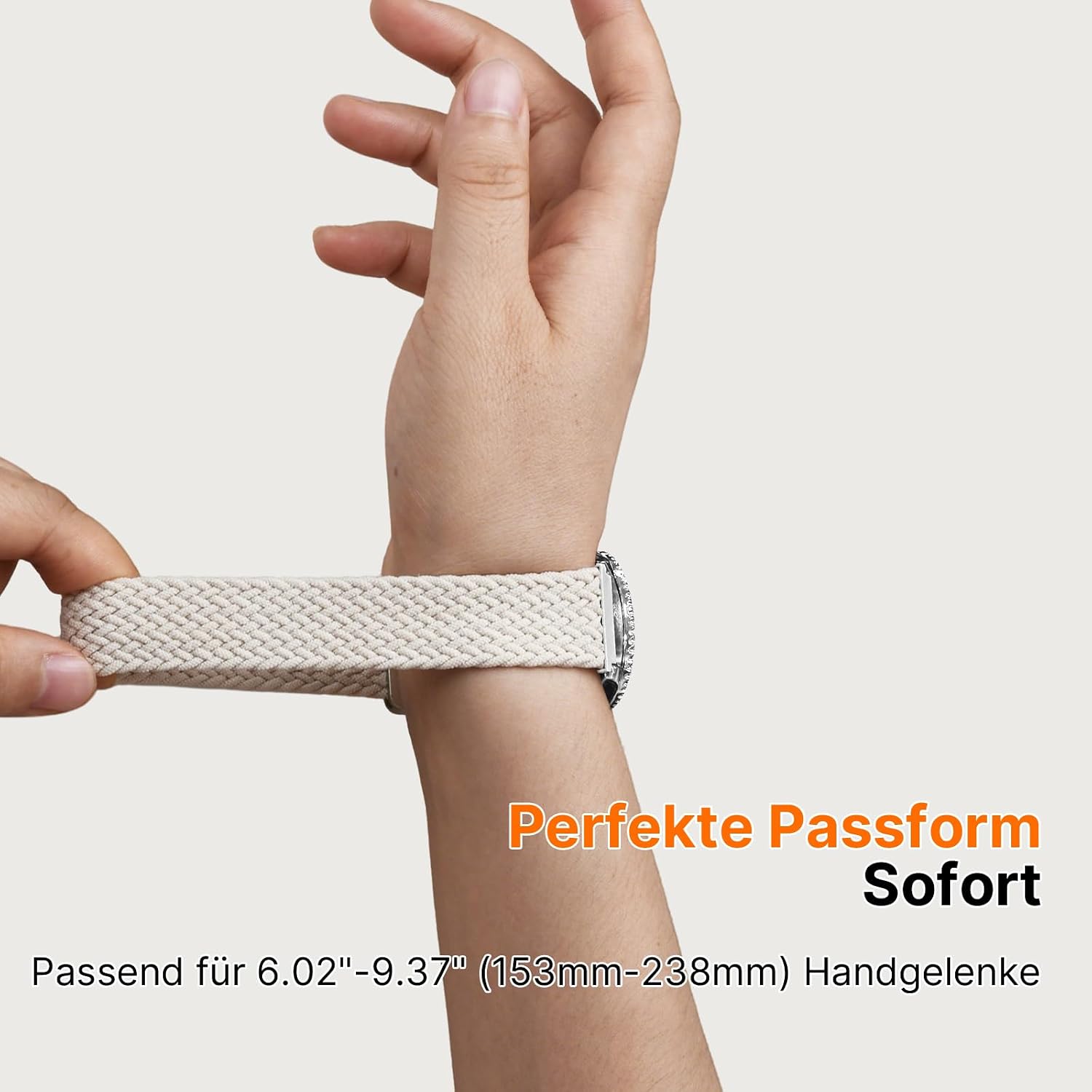Detalle 2 de Fullmosa Nylon Uhrenarmband 20mm
