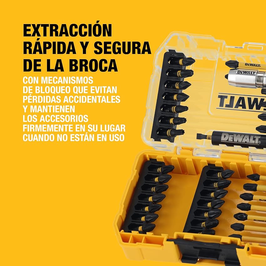 Thumbnail 6 de DEWALT DT70731T-QZ Juego de atornillado 37 piezas 🛠