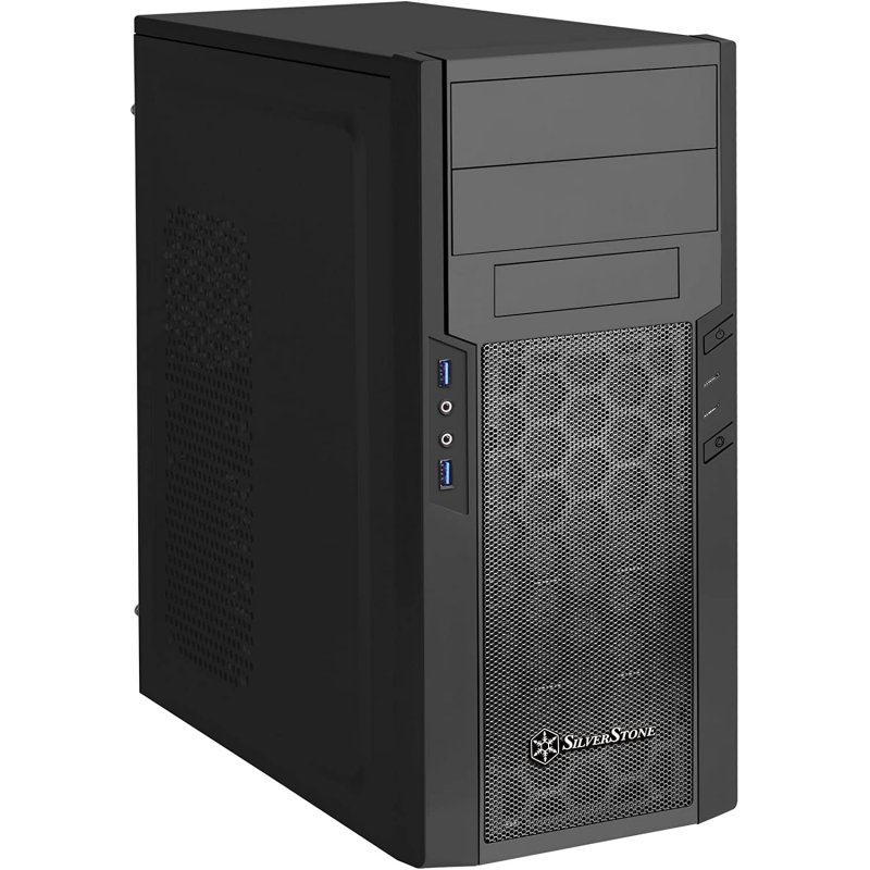 Detalle de SilverStone PS13 Torre ATX Negra: tamaño reducido, aprovechar al máximo el espacio