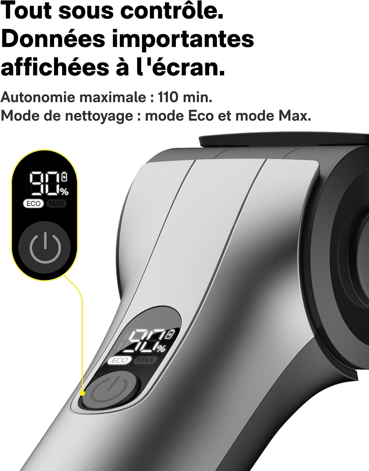 Detalle 2 de HOTO Brosse nettoyage électrique rotative