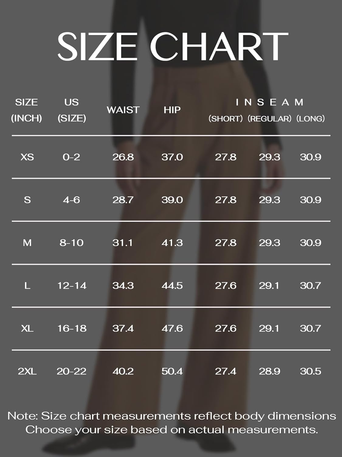 Thumbnail 6 de NIMIN Women Wide Leg Pants High Waisted Business Casual Work Trousers with Pockets