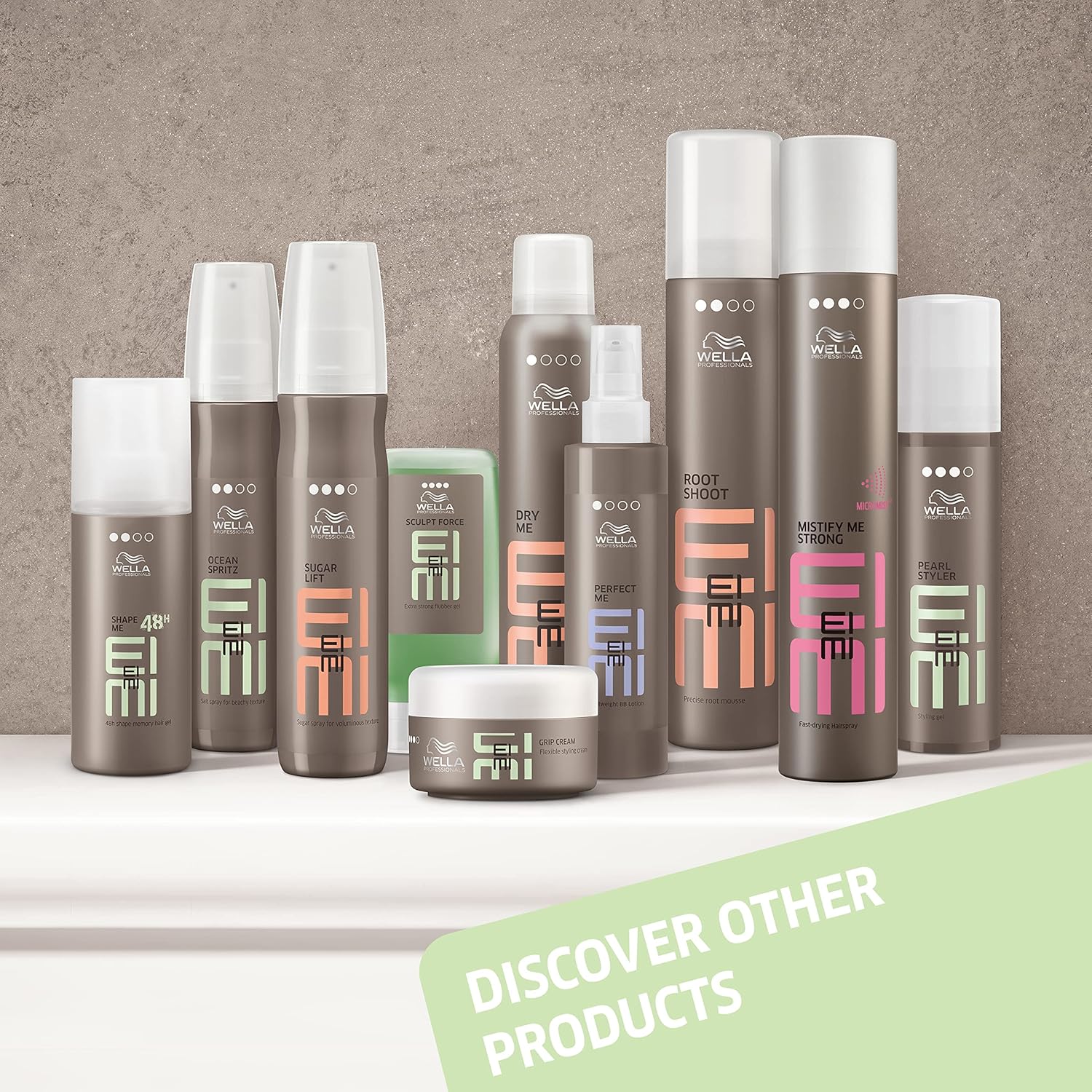 Thumbnail 4 de Wella Professionals EIMI Texture Touch Reworkable Matte Hair Styling Clay (75 ml)
