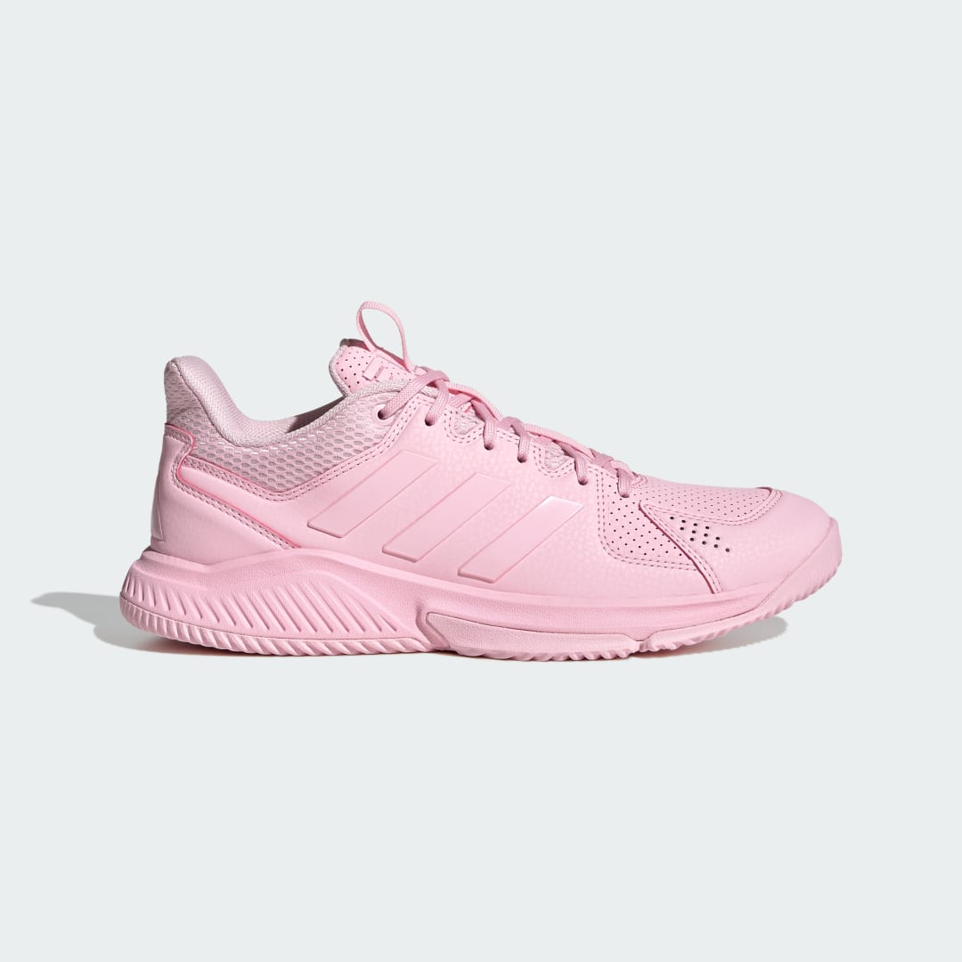 Detalle de Zapatilla Court Flight de Adidas - Rosa