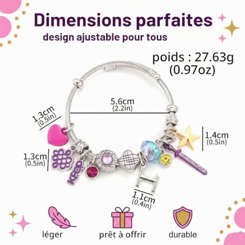 Thumbnail 3 de PYEUIFT Bracelet Kpop Nouveau 2026 – Accessoire Kpop avec Carte, cadeau pour fans et collection