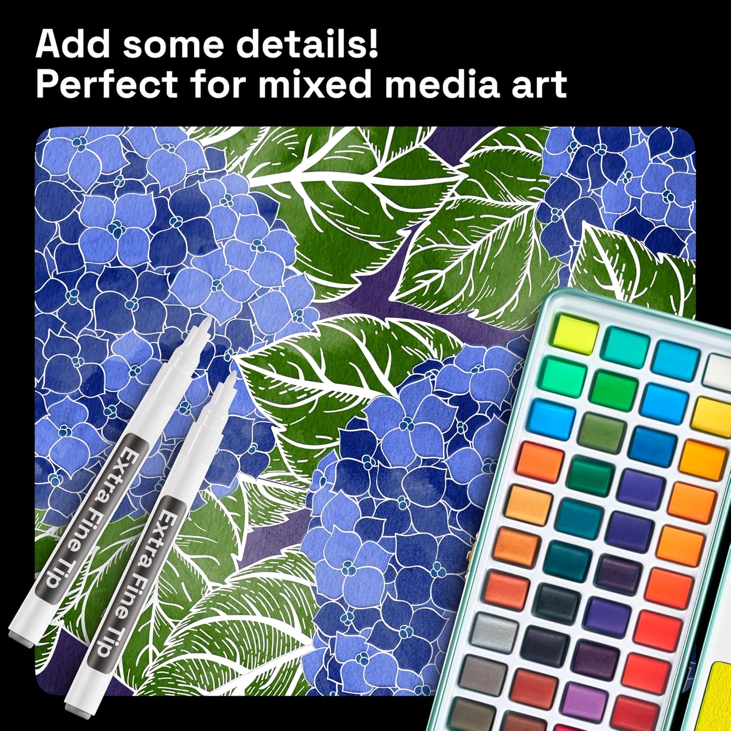 Thumbnail 4 de ARTISTRO 5 White Paint Pen for Glass Marking ⚙️