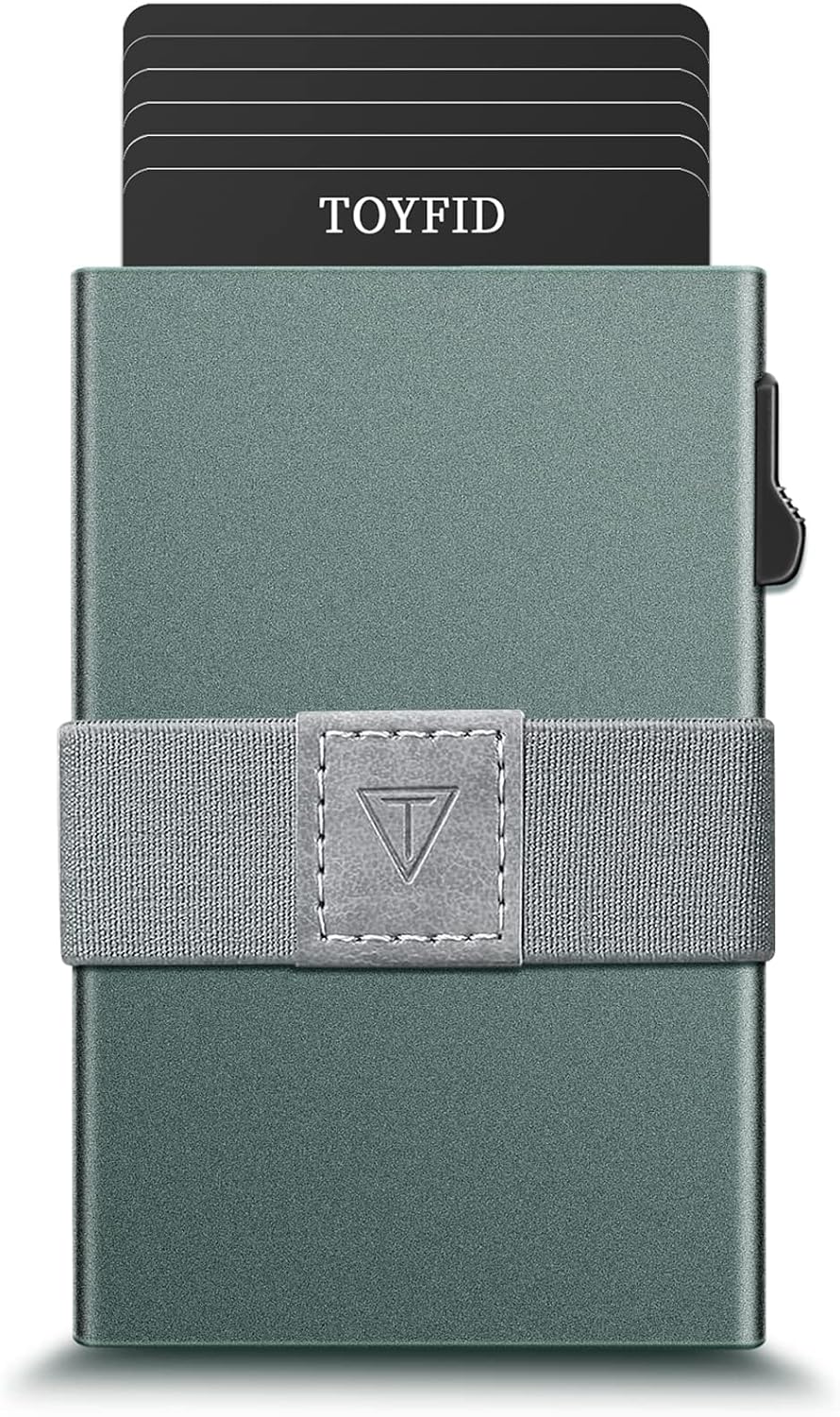 Detalle 2 de TOYFID Minimalistische Brieftasche Kartenetui mit Münzfach