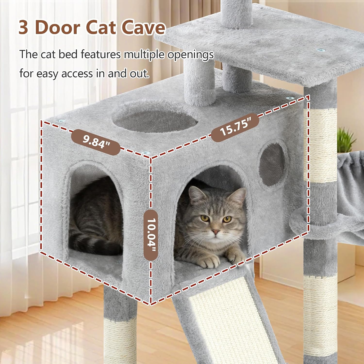 Detalle de Gitelsnour Cat Tree GCT005SW