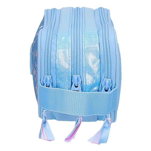 Detalle 2 de Disney Magic Ice Neceser de viaje para niñas, azul