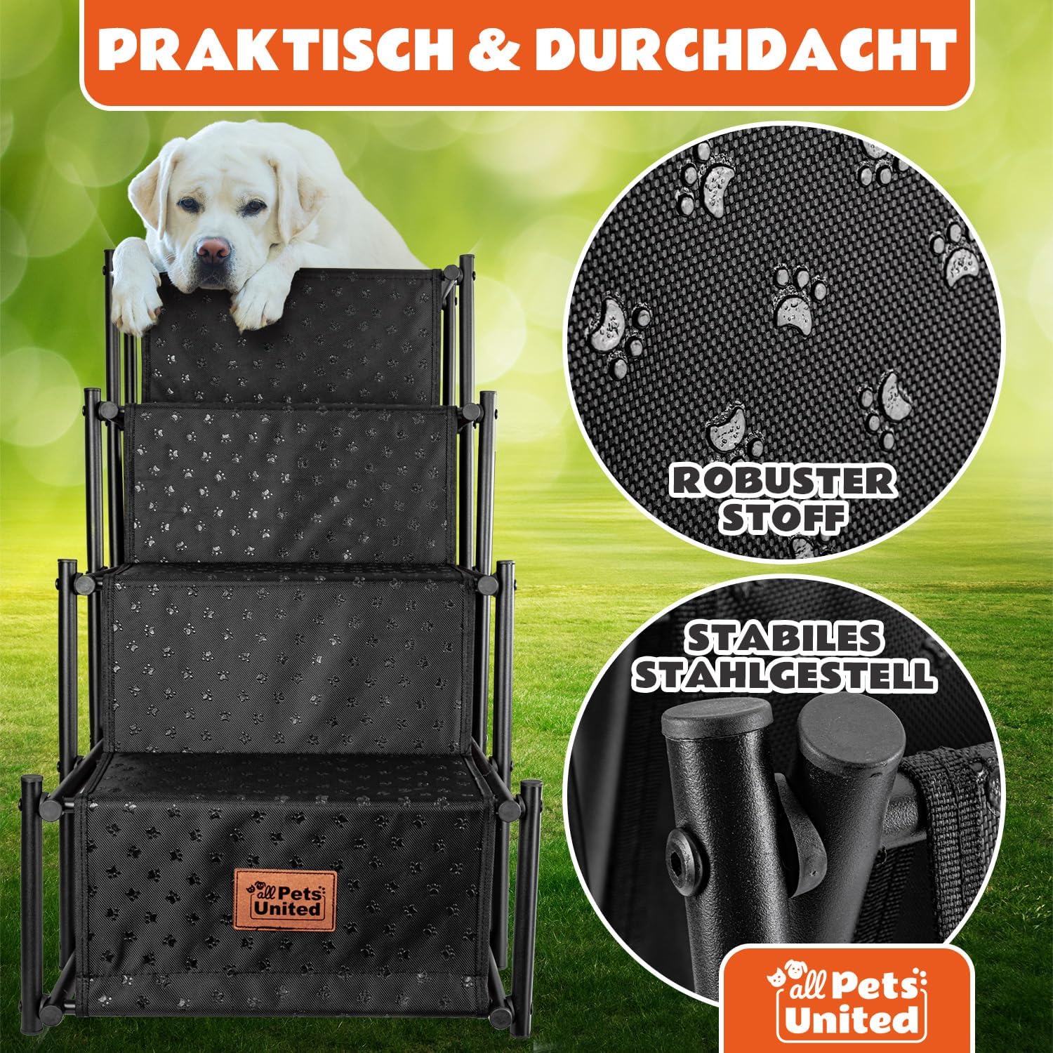 Detalle 1 de all Pets United Hunderampe klappbar 🐕🦺