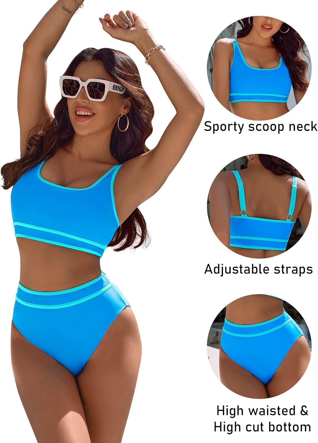 Thumbnail 3 de BMJL High Waisted Bikini Set