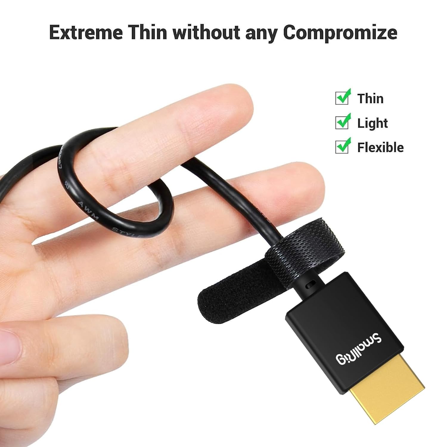 Thumbnail 2 de SMALLRIG 2957B câble HDMI 4K 55 cm