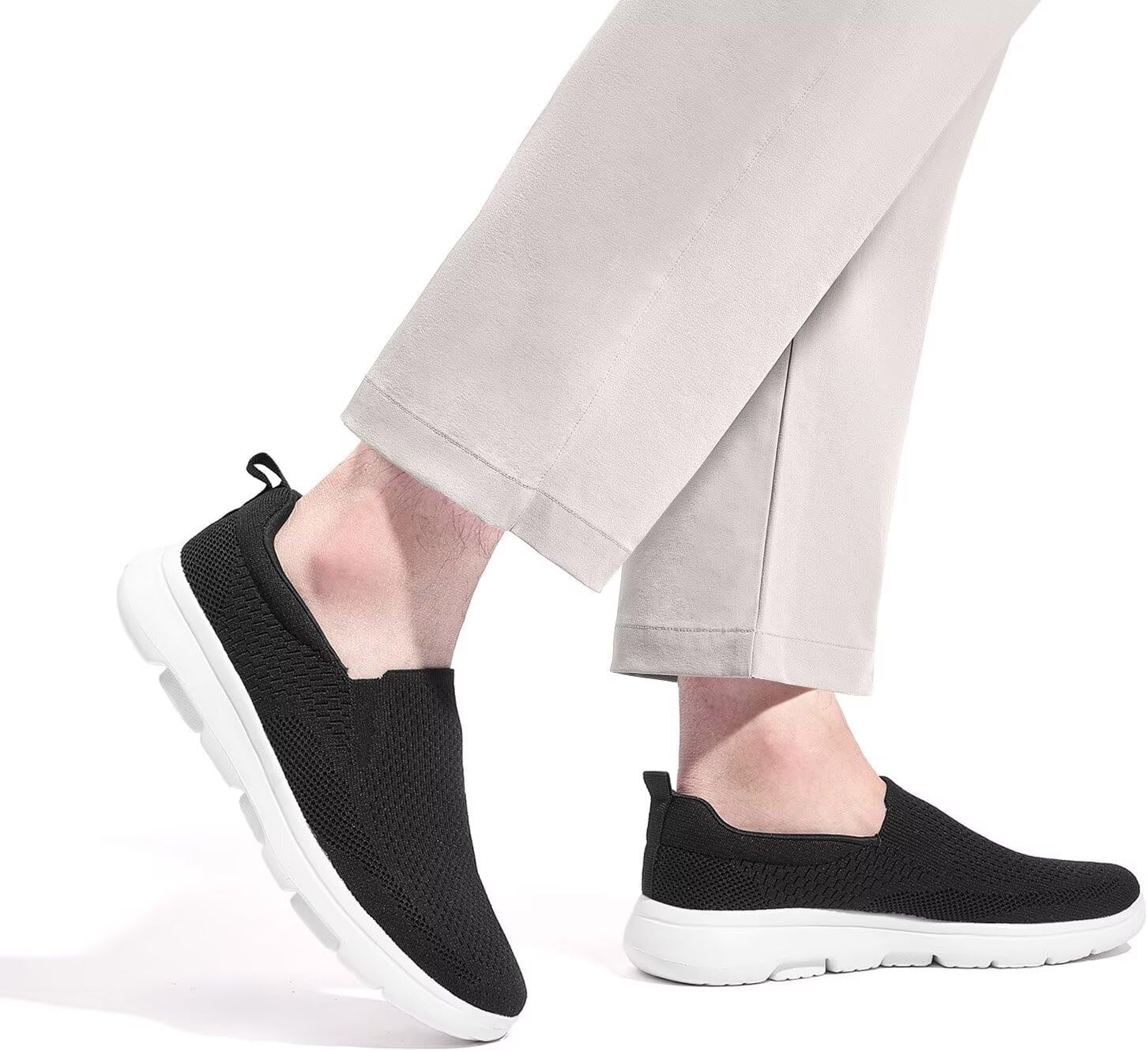 Thumbnail 2 de TIOSEBON Men's Slip-on Loafer Shoes: Comfortable Mesh Casual Trainers