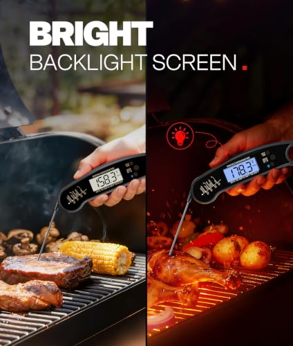 Thumbnail 2 de ONFIKY Instant Read Digital Meat Thermometer — 1-2 Second Readouts, IP67 Waterproof, 572°F/300°C