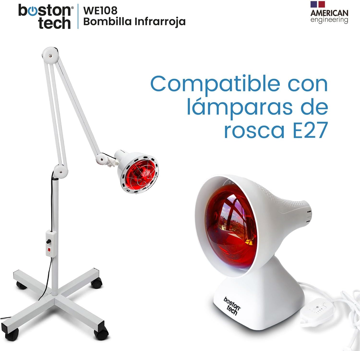 Thumbnail 4 de Bombilla Infrarroja para Termoterapia E27 – Alivio Dolor