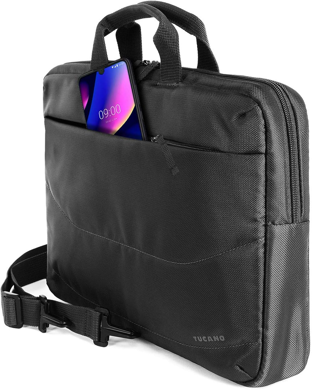 Detalle de Tucano BU-BIDEA-WM Sacoche ordinateur 15,6'' Noir — confort et simplicité pour le quotidien