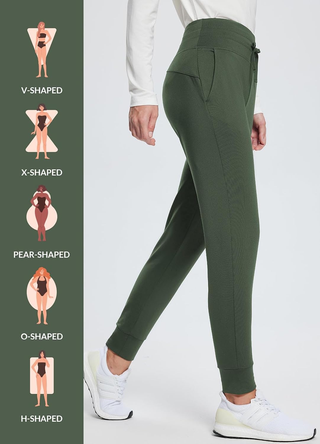 Thumbnail 2 de BALEAF Women's Fleece-Lined Winter Joggers, Water-Resistant with Deep Pockets