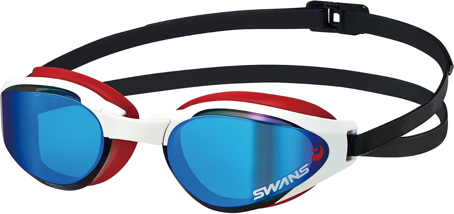 Detalle de SWANS SR-81PAF アセンダー スイミングゴーグル 広視界・ミラー・PAF曇り止め