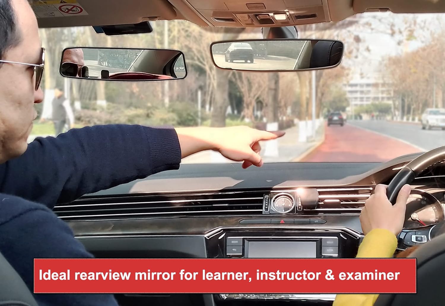Thumbnail 1 de KITBEST Rear View Mirror 240 x 64mm