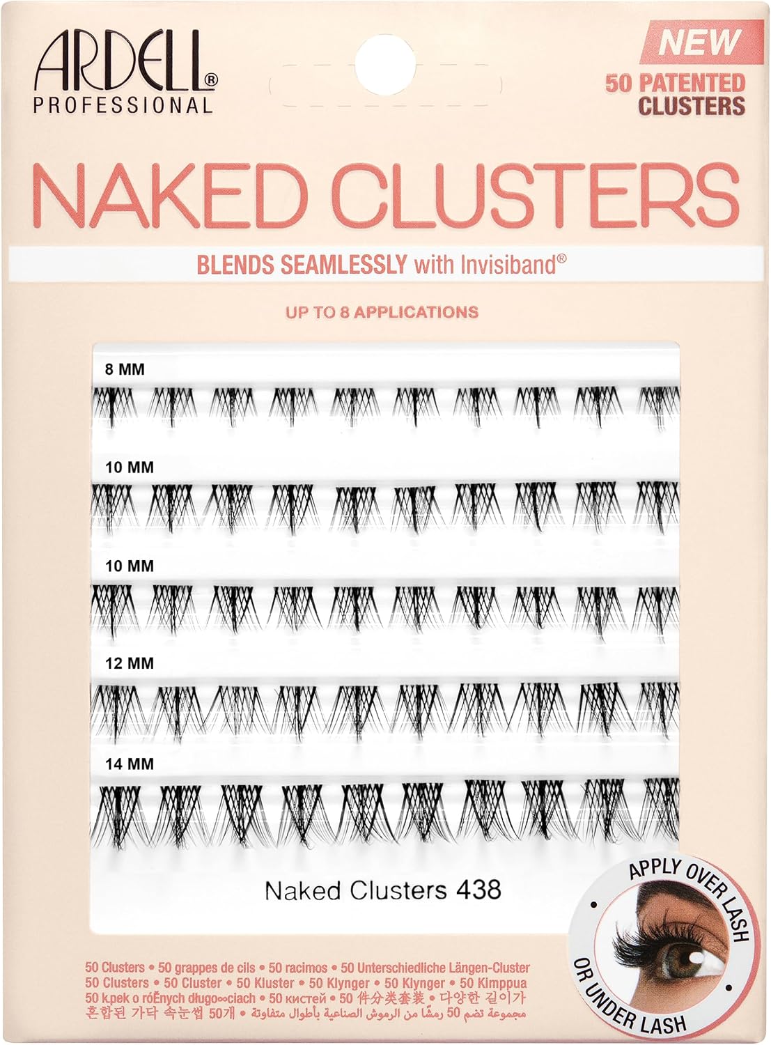 Thumbnail 6 de Ardell Naked Clusters 437 Kit: Fully Customisable Cluster Lashes (50 Clusters)