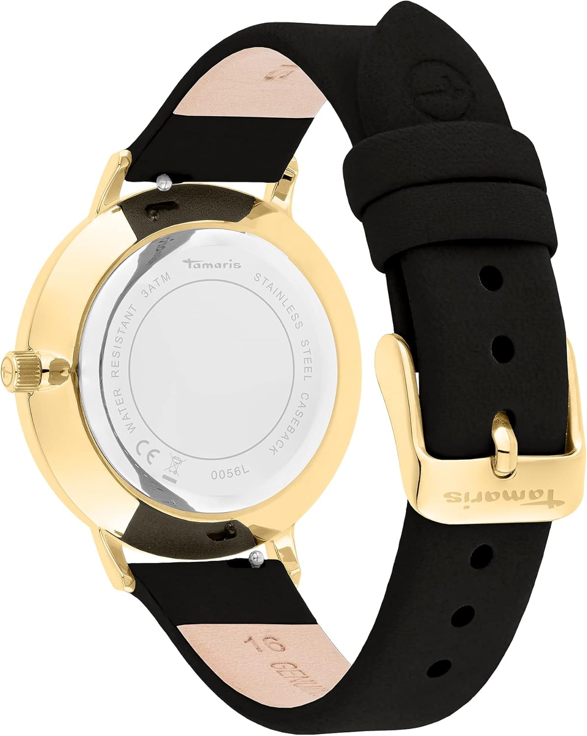 Thumbnail 2 de Tamaris Damenuhr mit Lederband – Runde, schlichte Armbanduhr, 36 mm