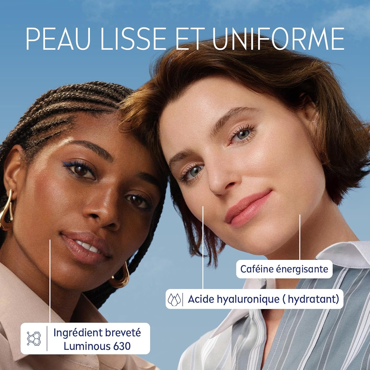 Detalle de NIVEA Luminous 630 contour des yeux anti-cernes & anti-poches à l’acide hyaluronique et caféine