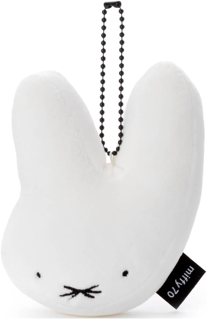 Detalle de ブルーナ miffy70th ナインチェデザイン フェイス型マスコット おかあさん 高さ約12cm