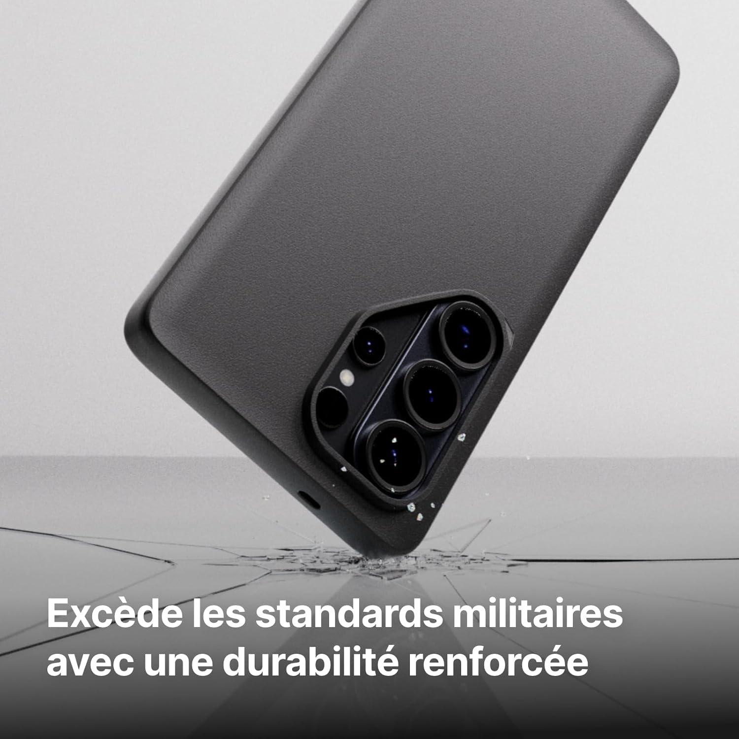 Thumbnail 2 de RhinoShield SolidX pour Galaxy S26 Ultra – coque renforcée anti-chocs fine et minimaliste, bleu classique