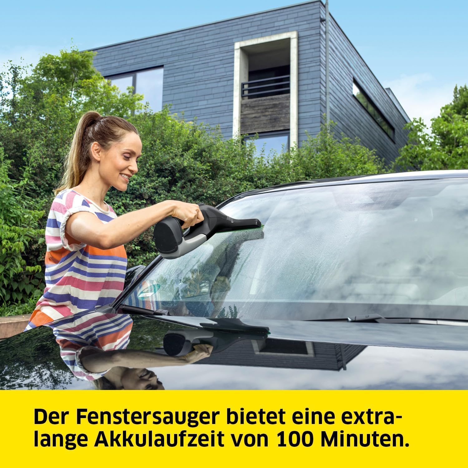 Thumbnail 4 de Kärcher Fenstersauger WV 6 Plus Multi Black Edition – lange Akkulaufzeit, Zubehör im Paket