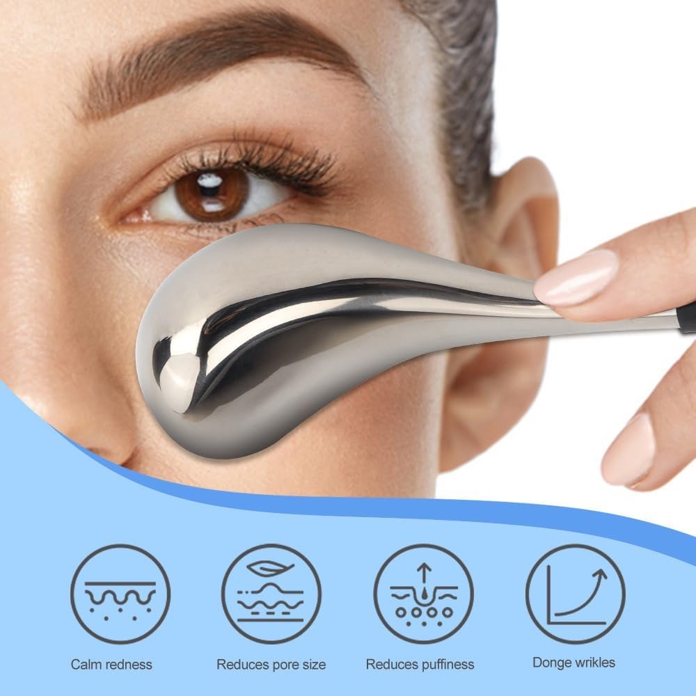 Detalle de CozyKit 01 Stainless Steel Facial Cooling Massage Tools