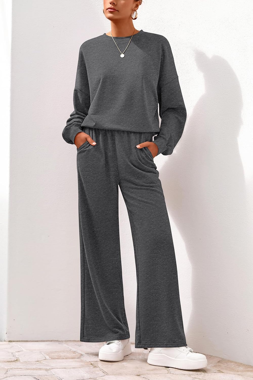 Detalle 2 de PRETTYGARDEN 2-Piece Spring Sweatsuit