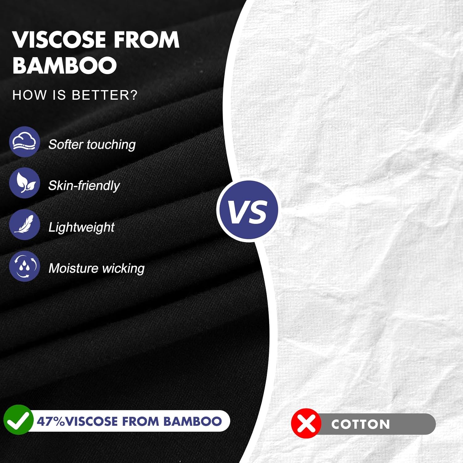 Thumbnail 1 de BAMBOO COOL Men's Undershirts 3-pack