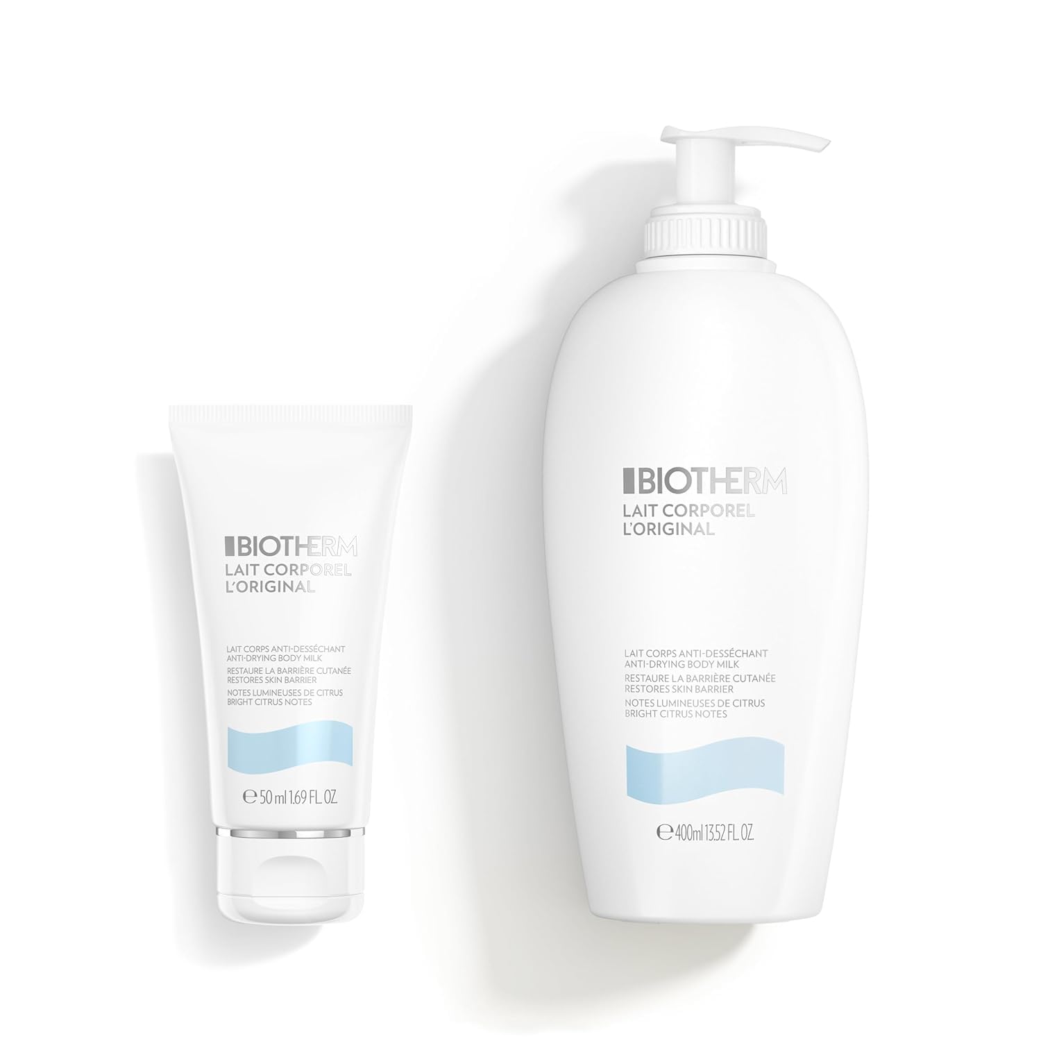 Detalle de Biotherm Lait Corporel L'Original – Feuchtigkeitsspendende Körperlotion mit Life Plankton