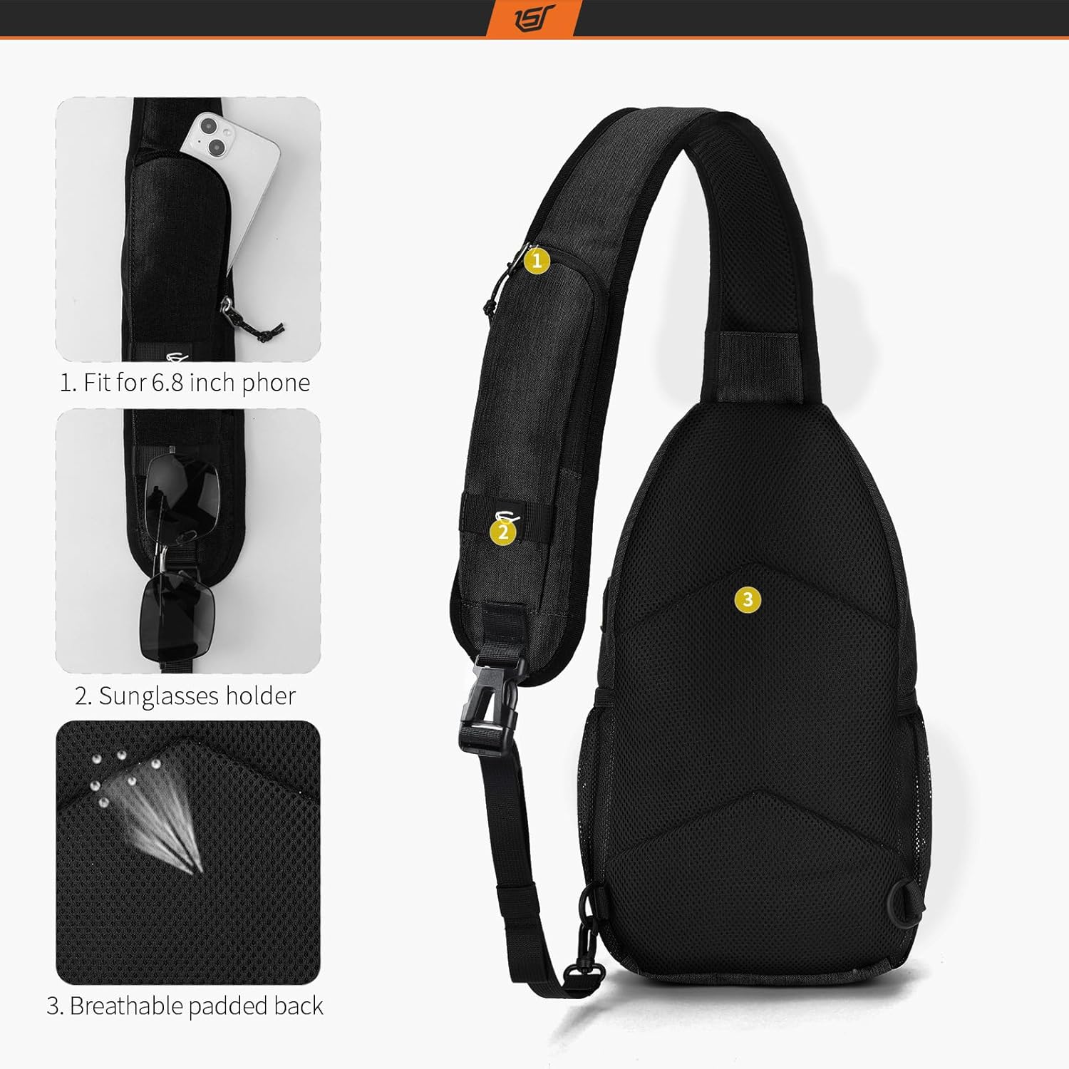 Thumbnail 2 de SKYSPER Sling Bag leicht, 6 Liter