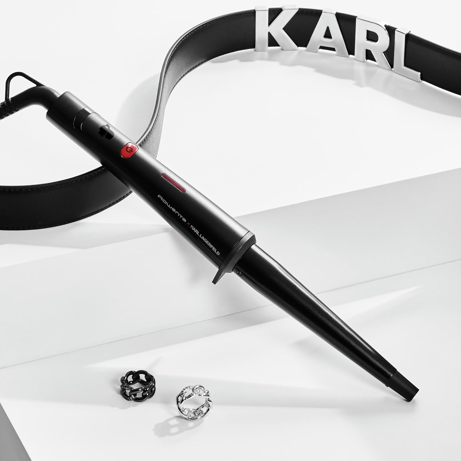 Thumbnail 6 de Rowenta x KARL LAGERFELD Ferro Conico – Styler Arricciacapelli CF324L: onde naturali, controllo preciso e design iconico