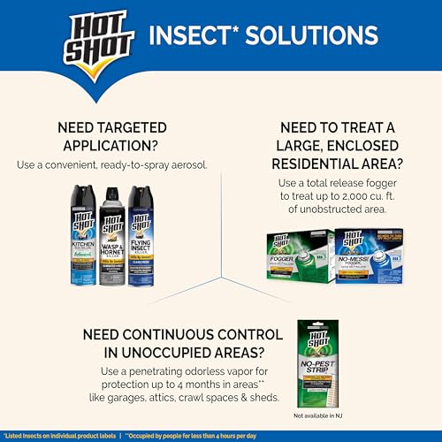 Thumbnail 10 de Hot Shot Fogger With Odor Neutralizer 6 Count-2 Ounce Cans (2 Pack) — Heavy Insect Infestation Control