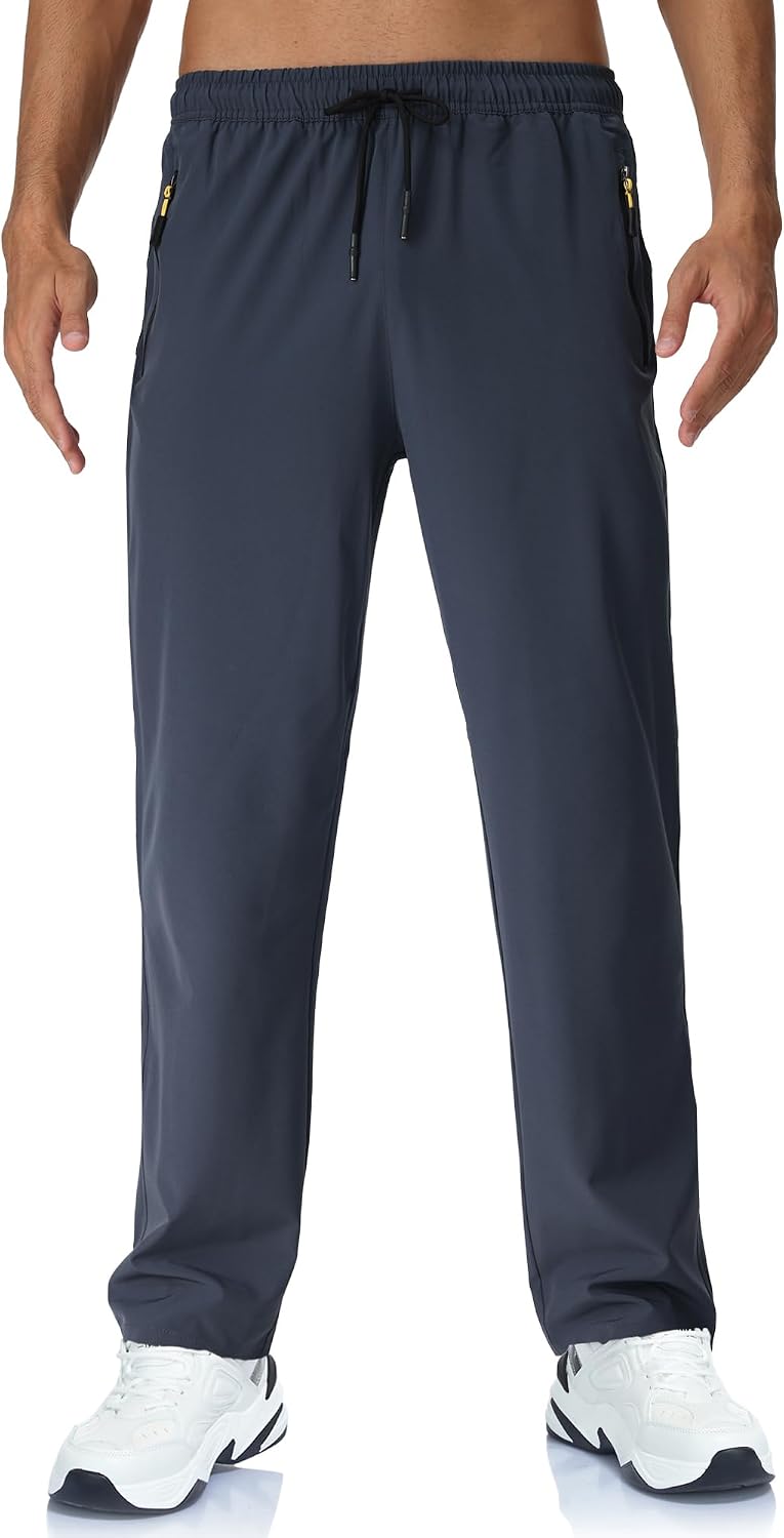 Detalle de Rapoo Lightweight Men’s Hiking Pants, Quick-Dry Stretch Joggers