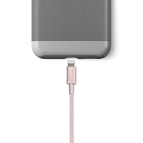Thumbnail 3 de Amazon Basics Cable Lightning a USB-A 1.8 m Oro Rosa 📱