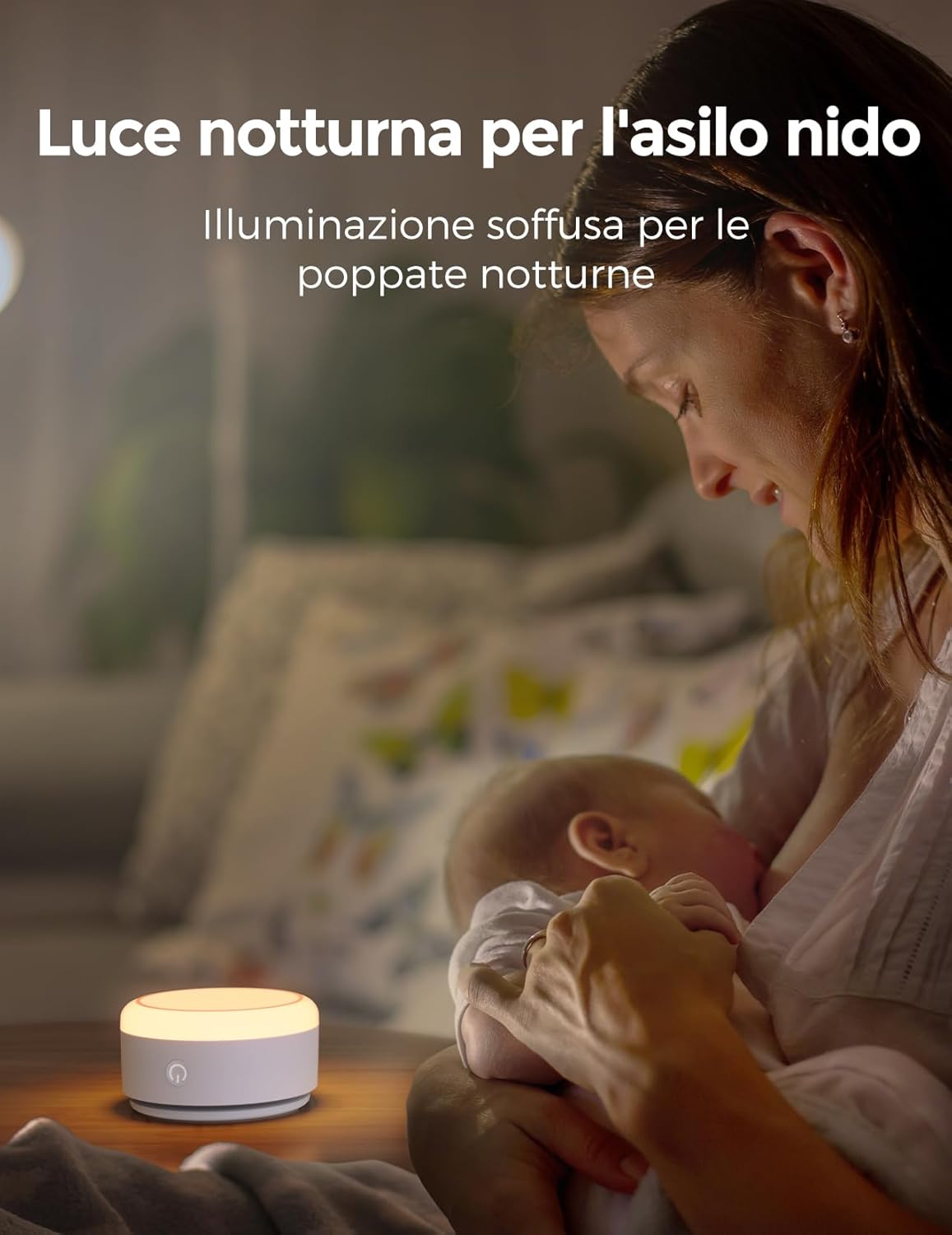 Thumbnail 4 de Momcozy Macchina per il rumore per bambini con 20 suoni calmanti e luce tattile (giallo)