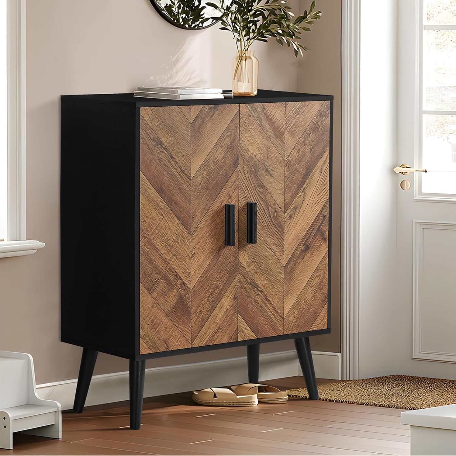 Thumbnail 6 de Iwell Bathroom Storage Cabinet, 3 Shelves