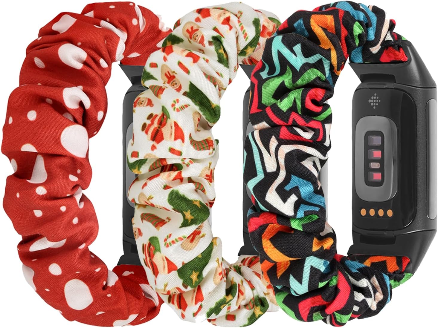 Thumbnail 6 de Ecogbd Elastic Scrunchie Strap for Fitbit Charge 6