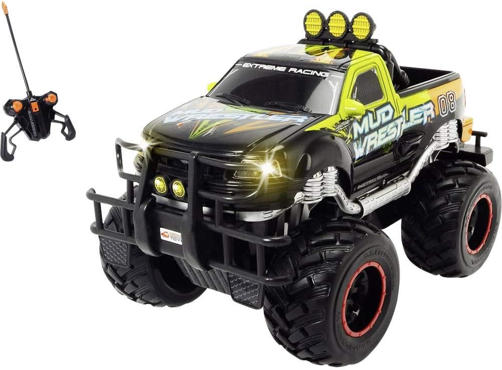 Detalle 2 de Dickie Toys 201119455 Ford F150 Mud Wrestler RC-monstertruck, 30 cm, tot 10 km/u