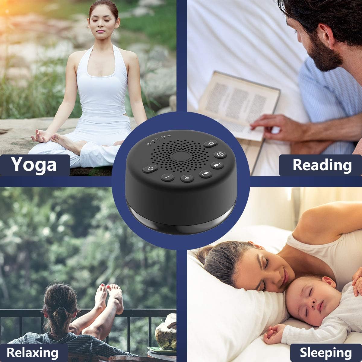 Thumbnail 6 de Easysleep Sound White Noise Machine with 25 Sounds, 32 Volume Levels & 5 Timers