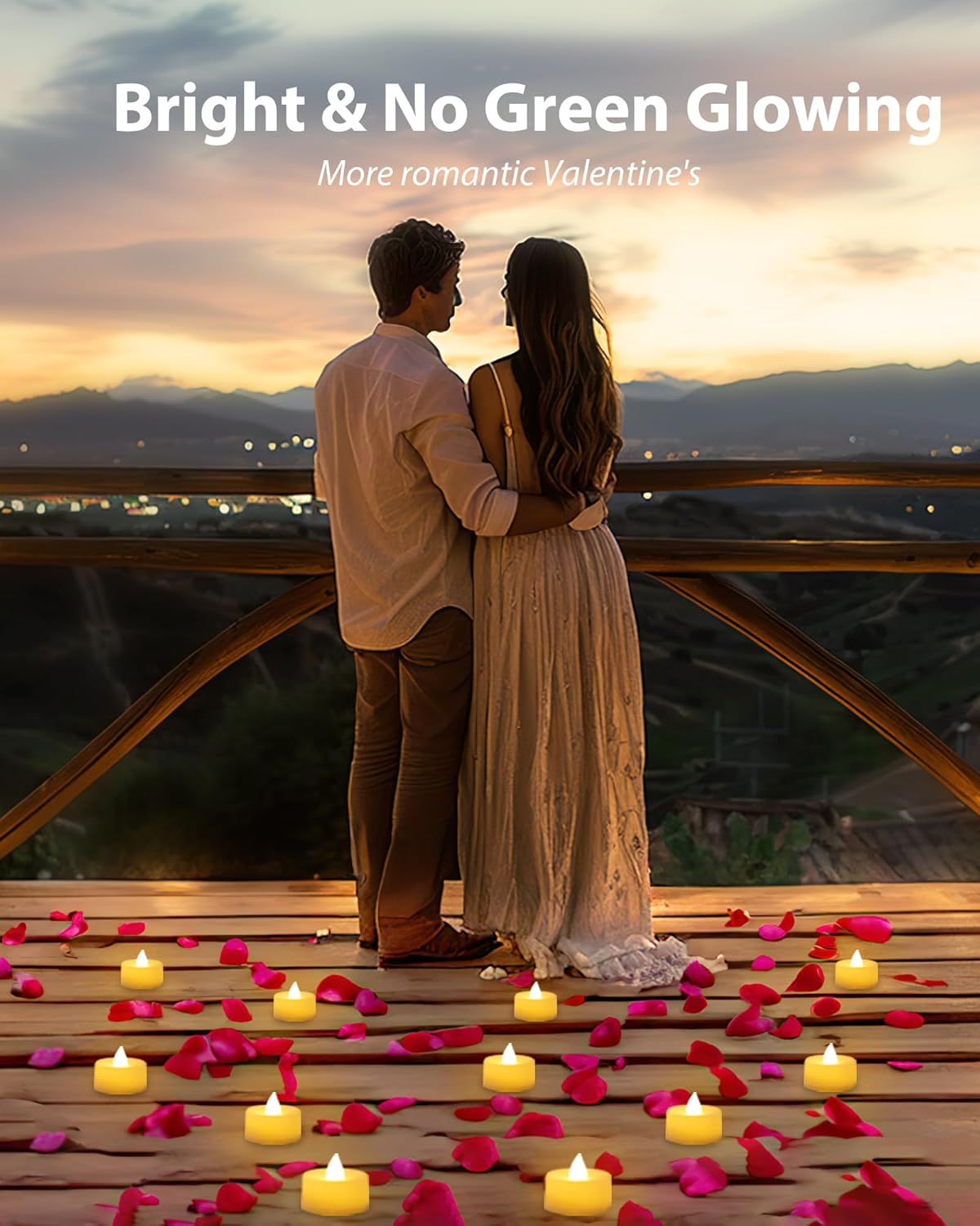 Thumbnail 3 de AMAGIC LED Flameless Tea Lights 12 Pack