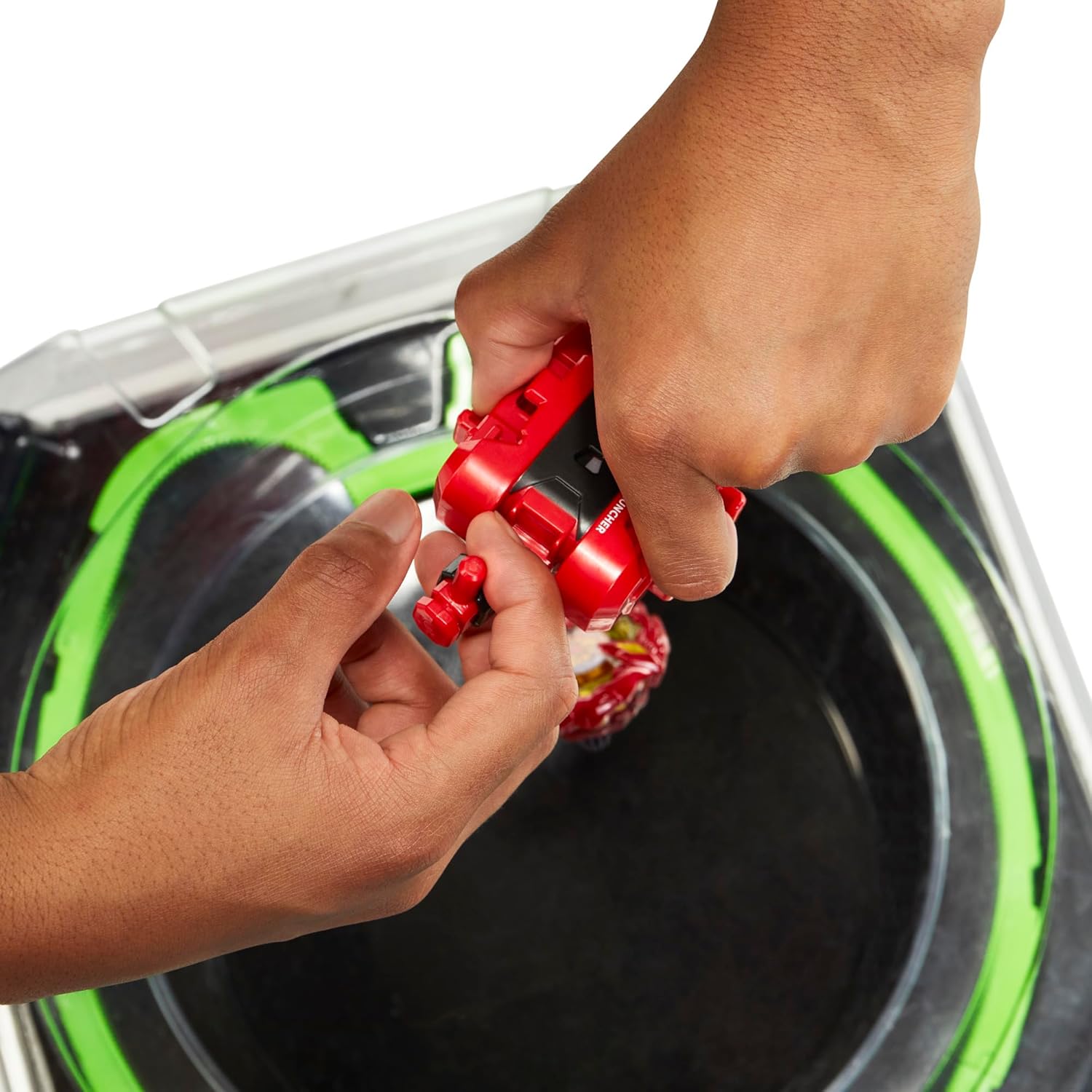Detalle de Beyblade X Soar Phoenix 9-60GF Deluxe String Launcher Set with Right-Spin Top