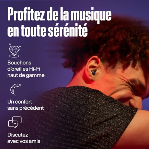 Thumbnail 1 de Alpine Tune Bouchons d'Oreilles Concerts Musique Hi-Fi 19dB