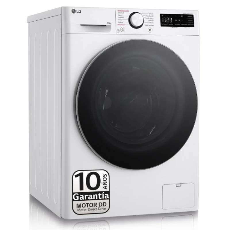 Detalle de LG Serie 600 Lavadora Carga Frontal 10kg