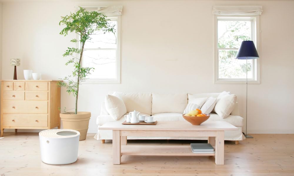 Thumbnail 2 de Iris Ohyama Katzenklo PUNT-530 mit Schaufel bis 7 kg, Weiß/Beige, mit Deckel (XXL)