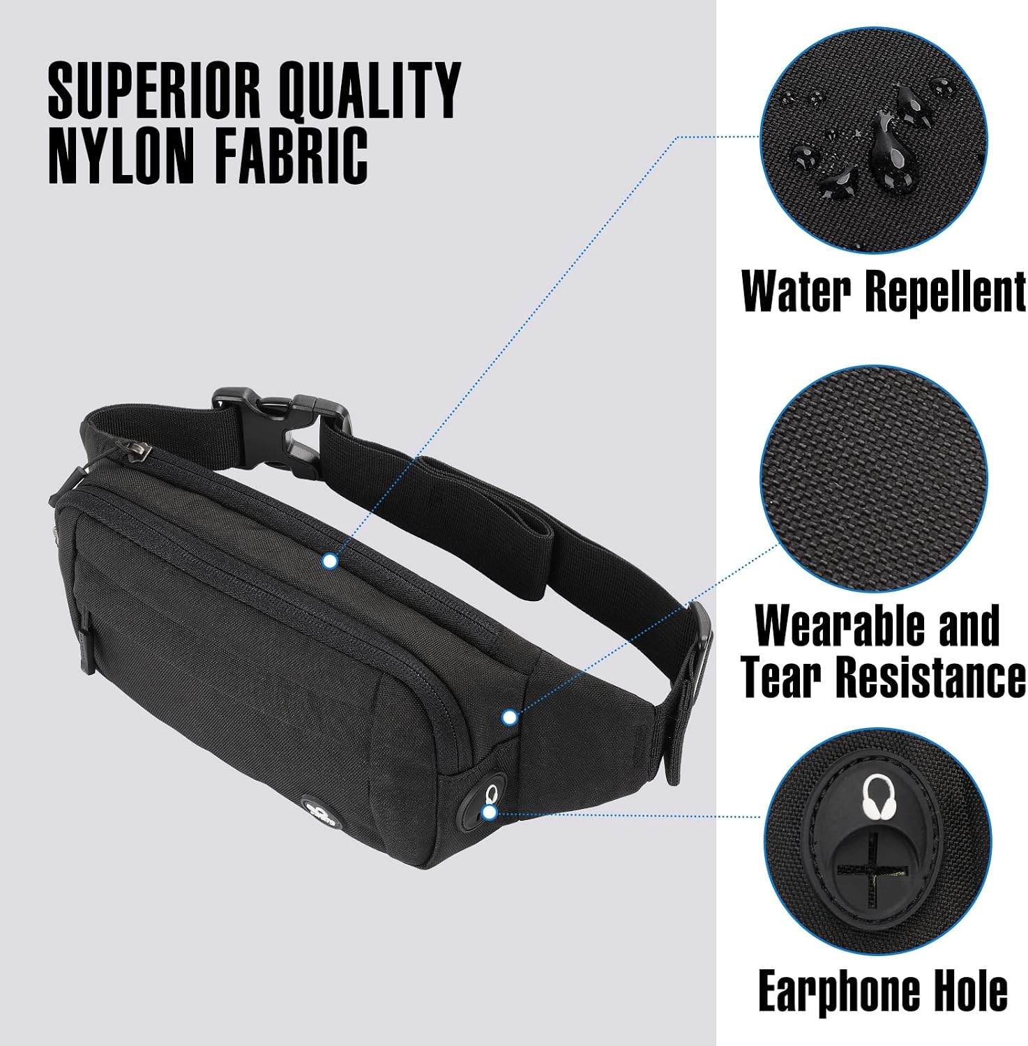 Thumbnail 5 de Waterfly Bumbags Waist Fanny Pack for Running