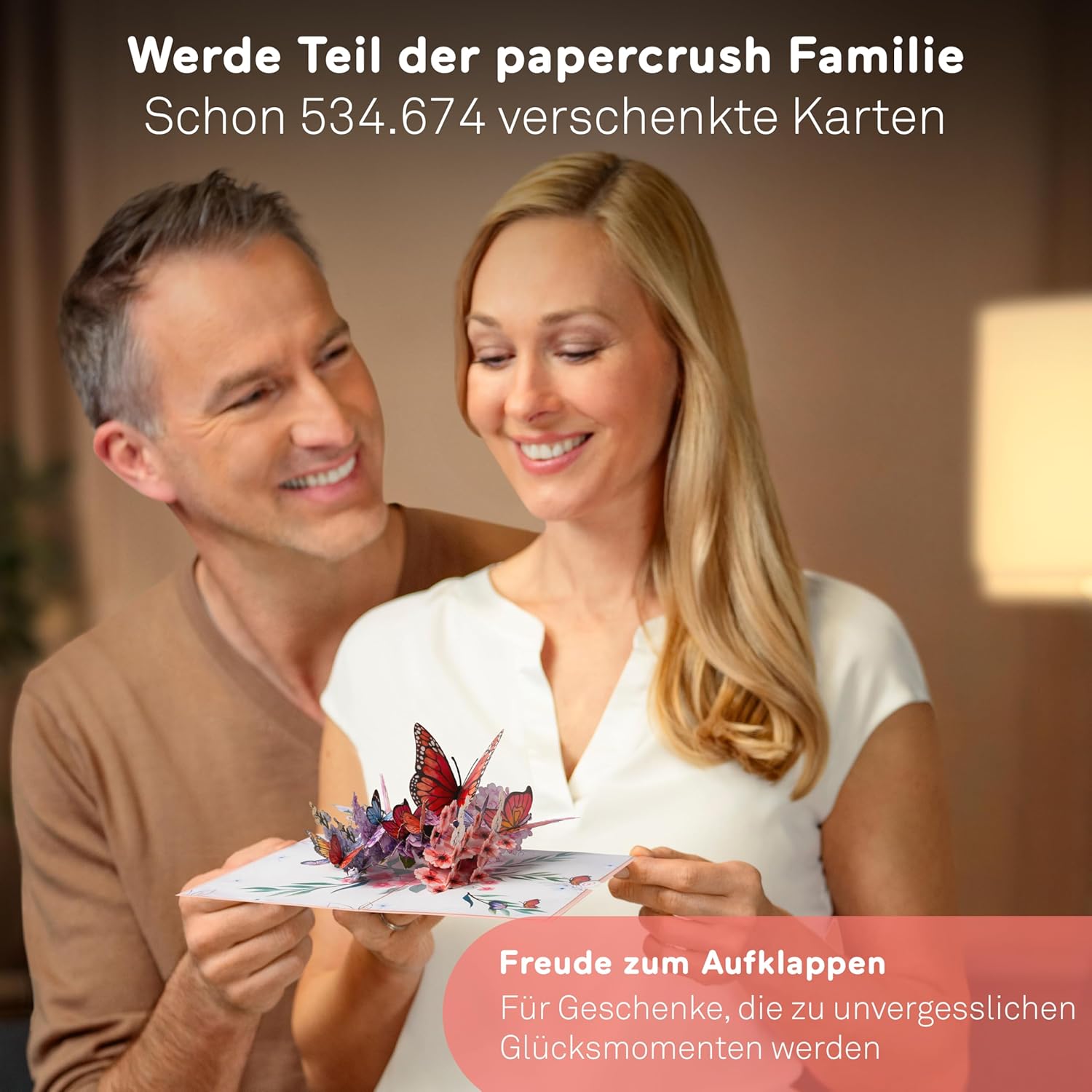 Thumbnail 4 de papercrush Carte Pop Up Noces de Diamant (60e anniversaire) — carte 3D pour offrir de l’argent