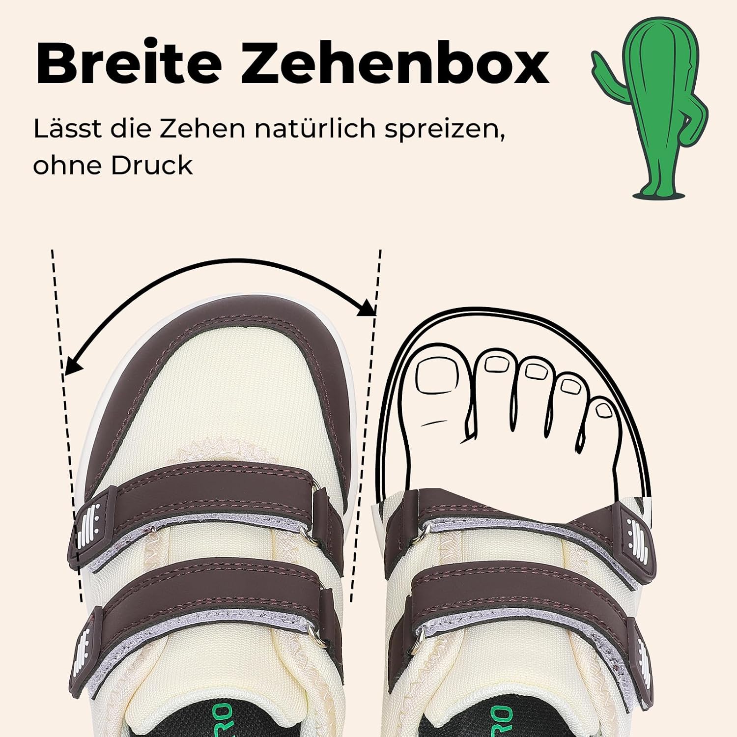 Thumbnail 2 de SAGUARO Barfußschuhe Kinder Gr 25–35